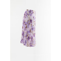 Print woven pleated skirt for Sale